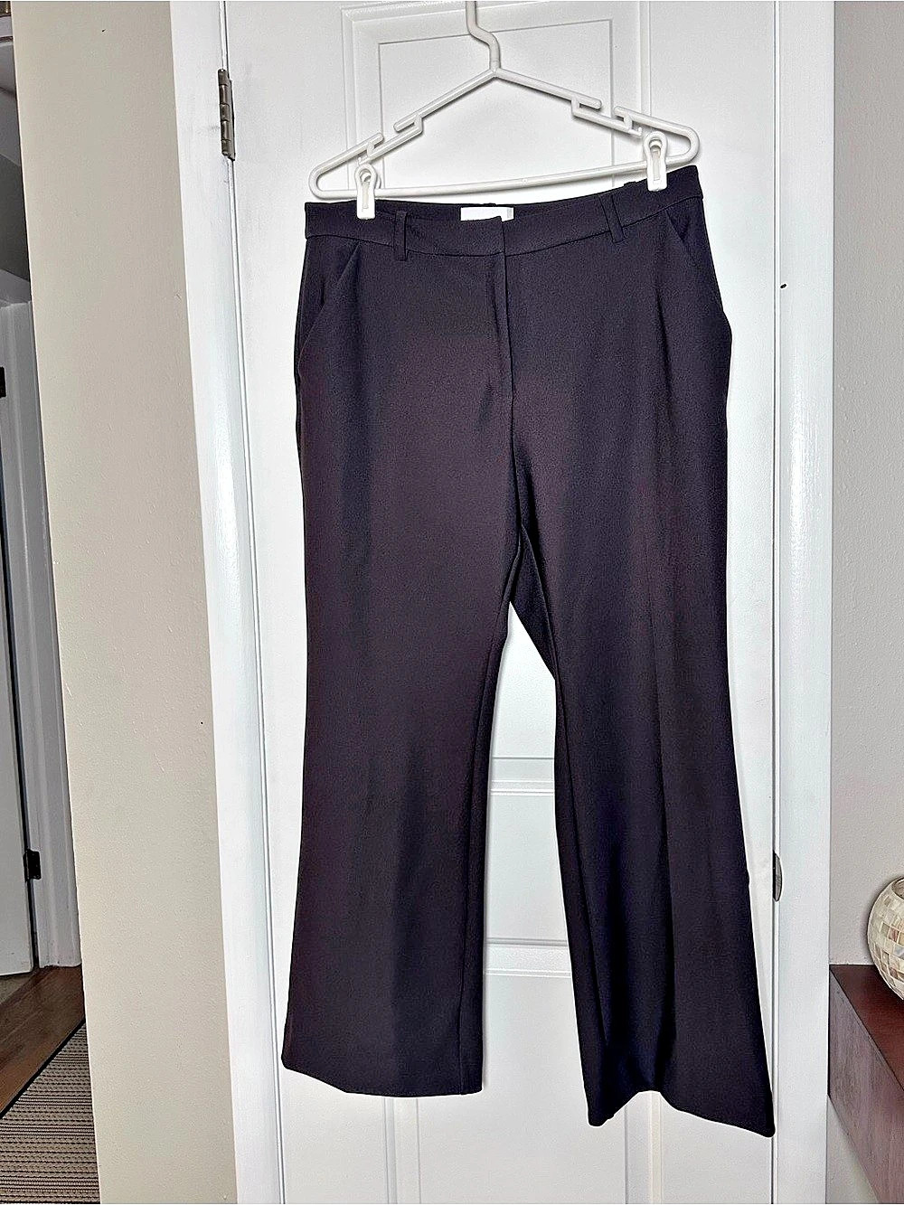 Nordstrom Rack tretch Bootcut Flare Pants in Dark Brown Size Large